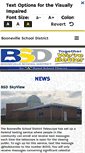 Mobile Screenshot of boonevilleschools.org
